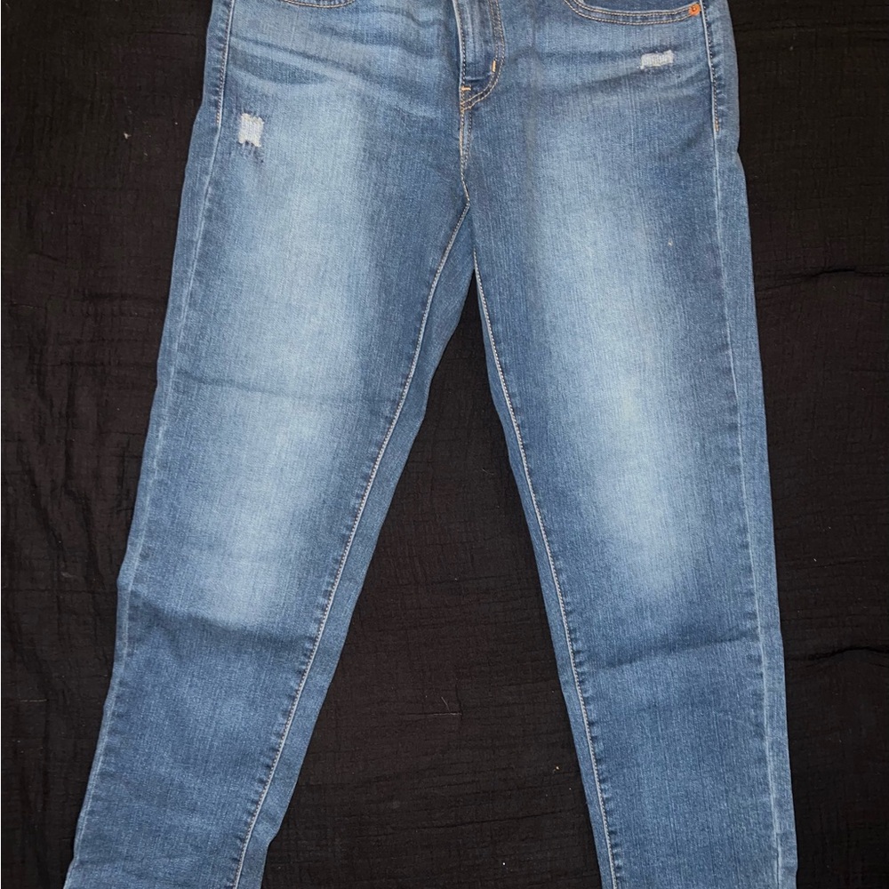 Levi Strauss Boyfriend Blue Denim Jeans